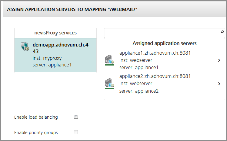 Enabling failover