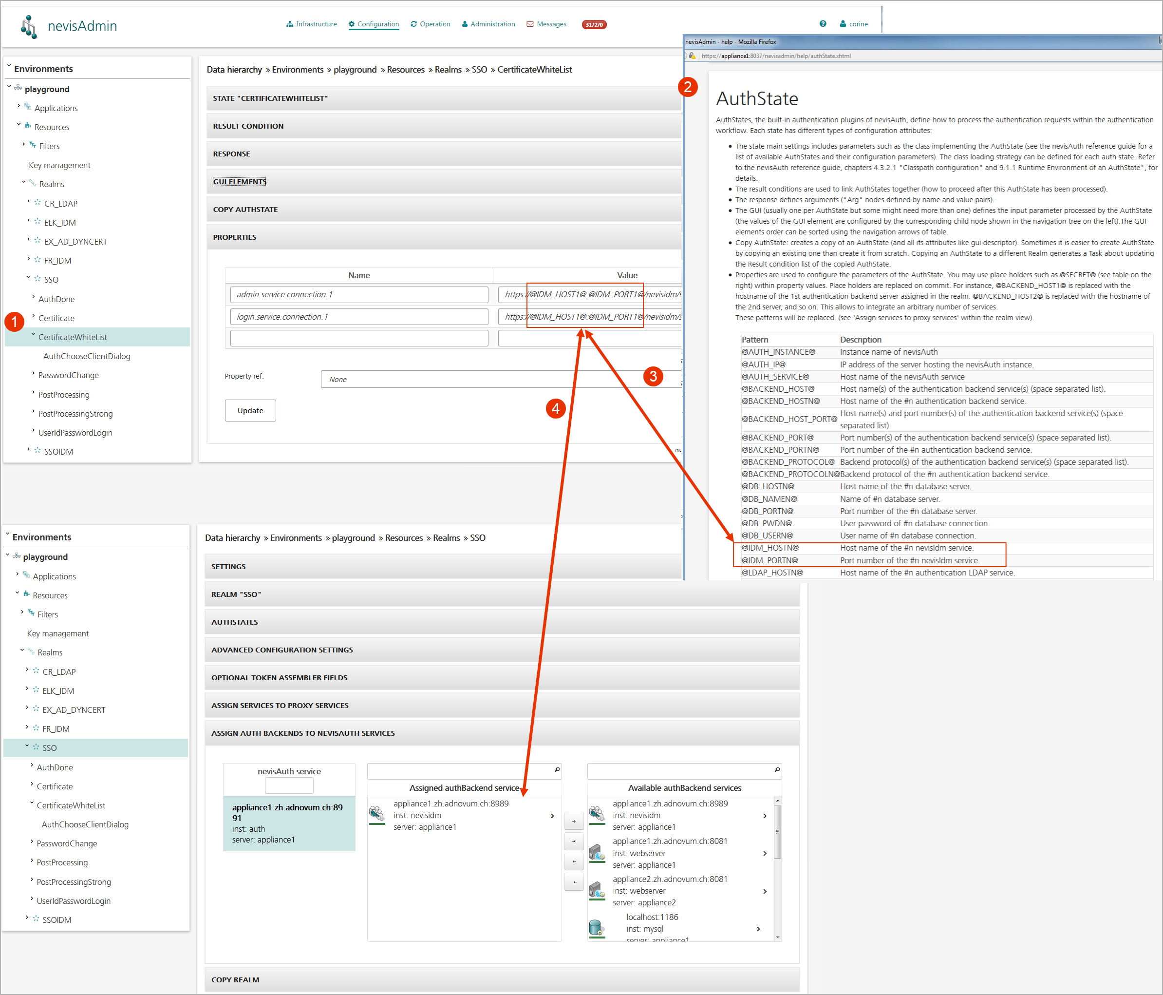 Default variables