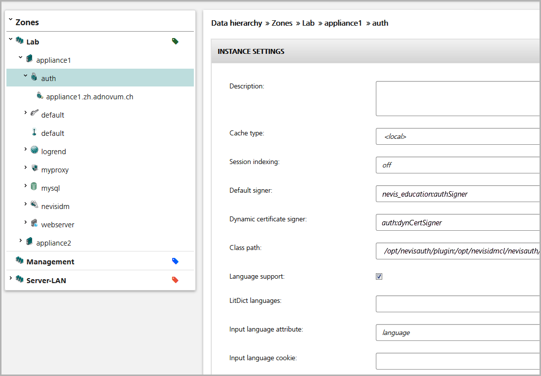 Define the dynamic certificate signer keystore