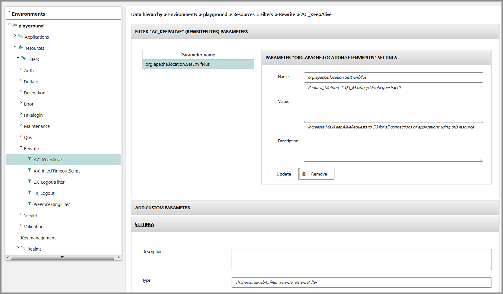 Sets number of HTTP requests per connection to 50*