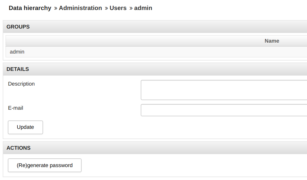 Self-administration