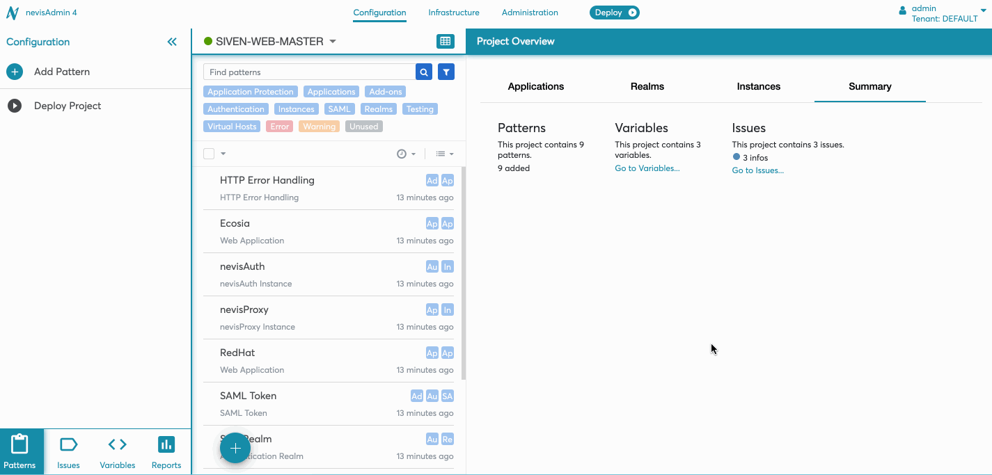 How to select a deployment