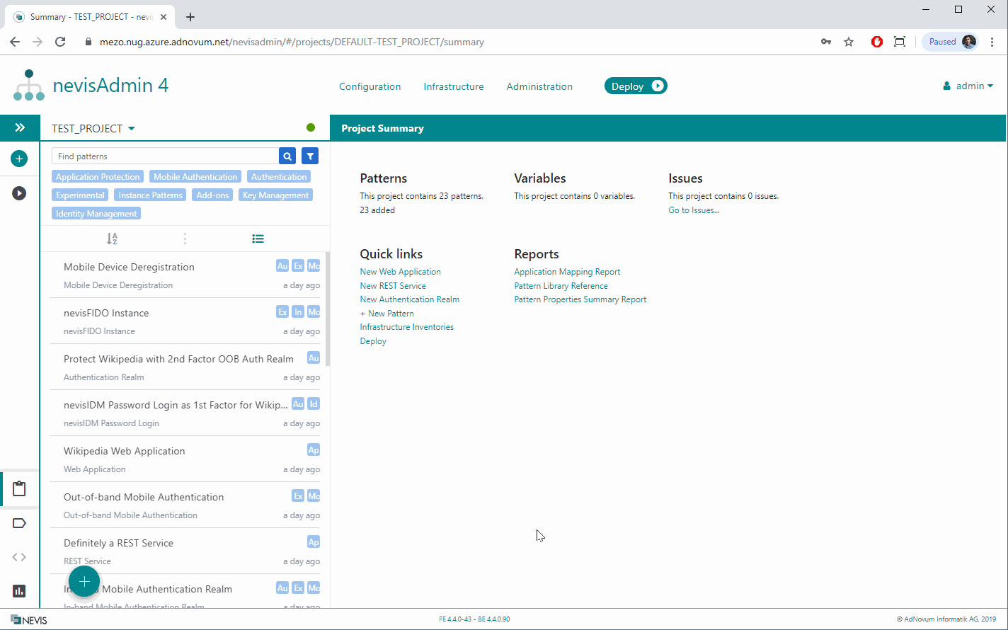 How to configure transaction confirmation