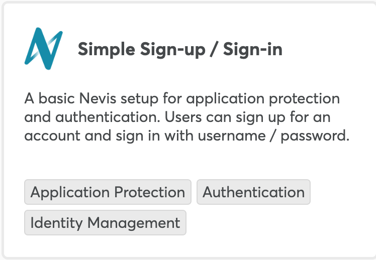 Sign-up window